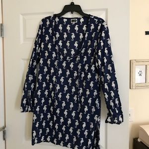 MUD PIE SEAHORSE TUNIC | BEACH COVERUP